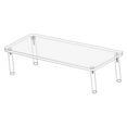 thumbnail image 4 of BELOVING Acrylic Display Stand Easy to Clean Gift Clear for Cosmetics Jewelry Perfume, 4 of 7