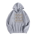 thumbnail image 3 of SIYUDAN Hoodies Sweatshirt For Women Jesus Loves You Hoodies Letter Print Sweatshirt Oversized Lightweight Pullover For Women Women Fall Outfits Clothing For Women, 3 of 3