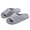 Gray, variant on Women's Textured Cloud Slides, Non-Slip Shower Slippers with Wave Pattern, Soft Cushioned Indoor & Outdoor Slides for Home, Bathroom & Poolside Coffee 7.5-8.5(40)