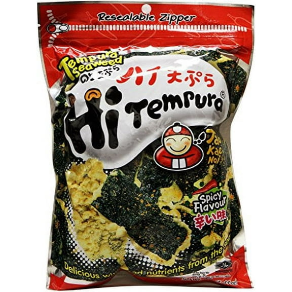 Tao Kae Noi Tempura Seaweed Spicy Flavor 6-Pack, 1.41oz