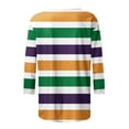 thumbnail image 5 of PMUYBHF T-Shirt Imprimé Joyeuses Fêtes Manches 3/4 Col Rond Blouse 4623 TG, 5 of 5