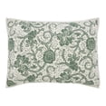 thumbnail image 4 of VHC Brands Dorset, Farmhouse Quilted Bed Sham, Standard, Floral, Green, 21x28, 4 of 6