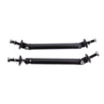 thumbnail image 2 of Pair Front Frame Bumper Protector Splitter Rod Support Bar Universal Black, 2 of 8