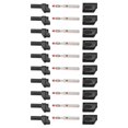 thumbnail image 1 of 10pcs 22.160 4mm Banana Plug Insulated Safety Banana Plug Connector with Housing for Electronic TestBlack, 1 of 5