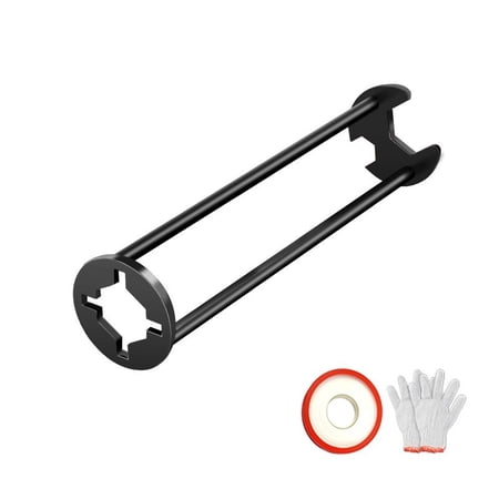 Lunxisen 1 Pcs Multifunctional Sink Wrench Tool Kitchen Faucet Installer Repair Essential Plumbing Set Home DIY Fix