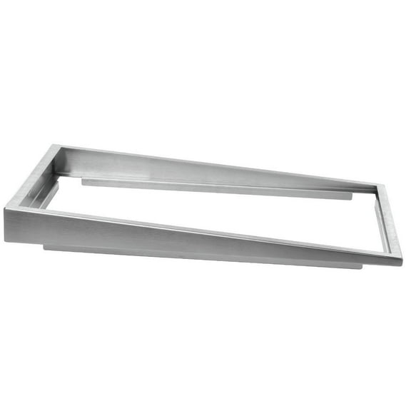 Hubert Full Size Super Low Profile Stainless Steel Pan Elevator - 20"L x 12"W x 2"H