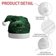thumbnail image 6 of Cauagu Ferns Leave Green Foliage for Adult Christmas Hat,1-Pack Xmas Holiday Hat Santa Hat for Women & Men Festive Headwear Accessories Fit for Christmas/New Year/Party, 6 of 6