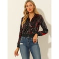 thumbnail image 2 of INSPIRE CHIC Blouson Bomber Court à Paillettes pour Femme à Manches Longues avec Fermeture Éclair pour Fête, 2 of 6