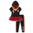 thumbnail image 2 of Harry Potter Gryffindor Cosplay Hooded Shirt with Tulle and Legging Pants Set (Girls), 2 Piece Set, Sizes 4-10, 2 of 9