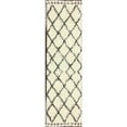 thumbnail image 2 of Nuloom 8' x 10' Hand Knotted Fez Shag Rug in Natural, 2 of 5