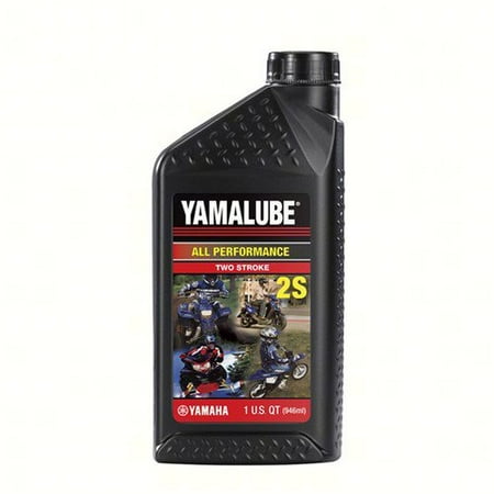 Yamaha LUB-2STRK-2S-12 LUB-2STRK-2S-12 Yamalube 2S Performance 2-Stroke Oil Quart (Individual Bottle); New # LUB-2STRK-S1-12