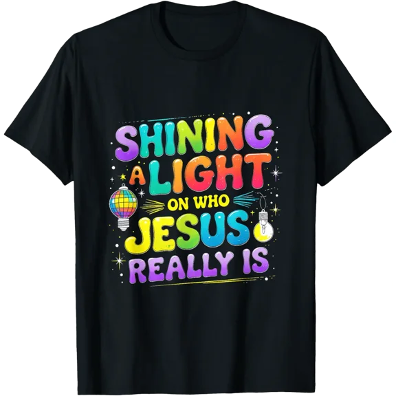 Vbs Illumination Station Shining Light Who Jesus Really T-Shirt