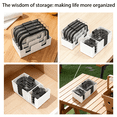 thumbnail image 5 of Lid organizer Compatible with Rubbermaid Brilliance series containers, Stackable Lid Holder Rack, Plastic lid storage solution to save kitchen cabinet space (300ml lid storage rack), 5 of 6
