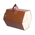 thumbnail image 4 of Estuche para gafas de sol para hombre y mujer, plegable, multifuncional, de PU 6 ranuras, 4 of 9