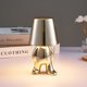 thumbnail image 5 of Golden Man Bordslampa Trådlös Nattlampa Nordisk Skrivbordslampa för Hem Bar Hotell Dekoration Guld gold, 5 of 5