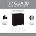 thumbnail image 4 of Pemberly Row Wood 2 Drawer Lateral File Cabinet in Chocolate Espresso Oak, 4 of 7