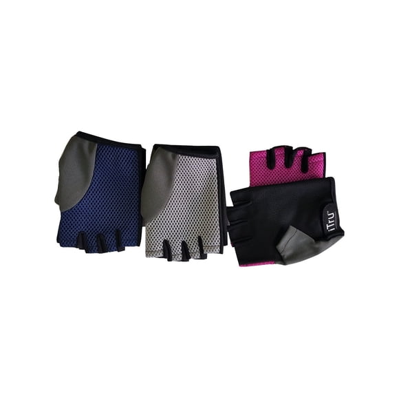 Fitness Gloves - Gym Use. Free Size. 3-Pack.