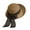 Khaki, variant on Besolor Womens Straw Sun Hat, Foldable Wide Brim UV Protection Bucket Hat with Bow for Summer Beach Travel UPF 50+