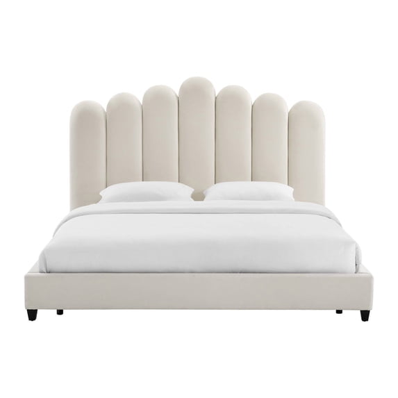 Inspire Me! Home Decor Celine Upholstered Platform Bed