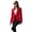 Red M, variant on Women Suit Coat Lapel Long Sleeve Flap Pockets Suit Jacket Solid Color Single Button Office Lady Outwear