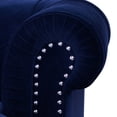 thumbnail image 4 of Miekor Furniture La Rosa Victorian Chesterfield Tufted Sofa, Navy Blue Velvet No4827, 4 of 8