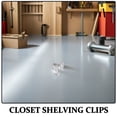 thumbnail image 3 of CHICHUMID 50PCS Shelving Clips For Kitchen Cabinets And Storage Space Durability, 3 of 6