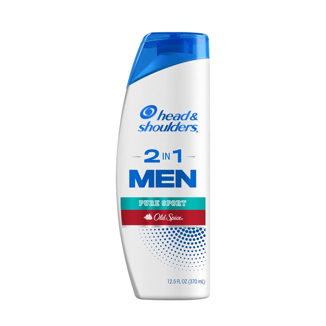 (6 pack) Head & Shoulders Mens 2 in 1 Dandruff Shampoo and Conditioner, Old Spice Pure Sport, 12.5 oz