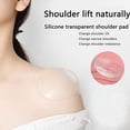 thumbnail image 4 of 1 par de hombreras de silicona para ropa de mujer, almohadillas antideslizantes para realzar los hombros, invisibles, transpirables, potenciadores de hombros reutilizables, 4 of 8
