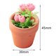 thumbnail image 3 of Plantas en macetas,1:12 casa de muñecas en miniatura plantas en macetas de rosas,1/12 casa de muñecas muebles juguetes planta en maceta,1:12 Casa de muñecas Adorno de jardín en miniatura, 3 of 9