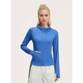 thumbnail image 6 of PISONIC Women's Polyester Fabric Hooded Jacket - Slim Fit, Breathable, High Stretch, with Pocket - For Sports & Outdoor Activities - Ideal Gift for Active Women, 6 of 11