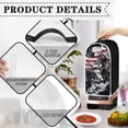 thumbnail image 4 of HELLHERO Wolf American flag Mixer Blender Cover Polyester for Kitchen Household, 4 of 6