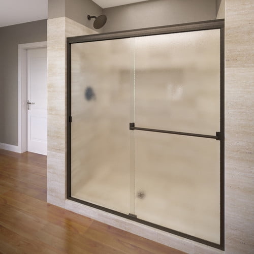 Basco Classic 44 X 65 5 Bypass Semi Frameless Shower Door Walmart Com Walmart Com