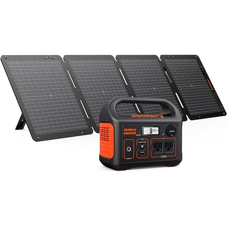 Jackery Solar Generator 300 288Wh Backup Lithium Battery with 1*Solar Panel SolarSaga 100Wair Solar Panel
