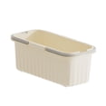 thumbnail image 4 of Cubo de limpieza para , contenedor de almacenamiento resistente que ahorra espacio, cesta de lavandería portátil, cubo de agua para jardinería, Beige grisáceo, 4 of 8
