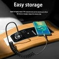 thumbnail image 3 of USB Lightning Spiral Cable 3A Fast Charging 1.5m White—pa, 3 of 5