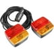 thumbnail image 1 of Juego de 2 luces traseras magnéticas de 12 V para remolque, impermeables, con cable de 7 m para caravana, furgoneta, camión, etc., 1 of 5