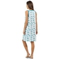 thumbnail image 4 of Casual Nights Women's Poly Cotton Sleeveless Nightgown Chemise, 4 of 5