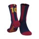 thumbnail image 1 of Calcetines cortos deportivos de fútbol para hombre, medias transpirables antideslizantes de secado rápido para correr al aire libre, color azul y blanco, número 10 #7 # en  unisex, 1 of 2