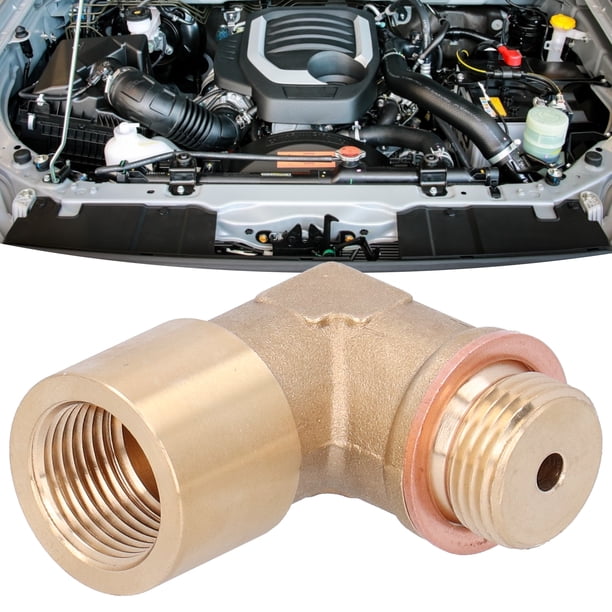 Tapón Del Sensor De Oxígeno, Instalación Simple M18x1.5 Adaptador Universal Del Sensor De Oxígeno Latón Para Automóvil