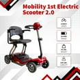 thumbnail image 2 of Electric Scooter 2.0, Lightweight Foldable Mobility Scooter (4-Wheels), 2 of 10