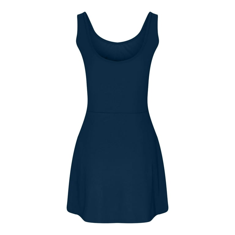 blue collar dress 1960s Style Dress with Collar in Blue main image 0