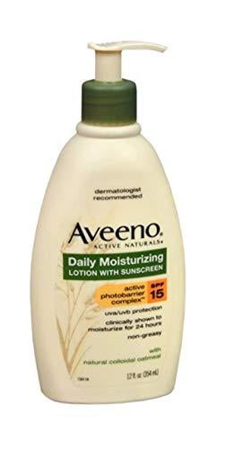 aveeno daily moisturizing lotion with spf 15
