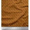 thumbnail image 1 of Soimoi Moss Georgette Fabric Triangle & Vehicles Shirting Print Fabric by The Yard 42 Inch Wide, 1 of 1