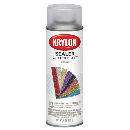 UPC: 0724504038009 | Krylon Sealer Glitter Blast  Clear  6 oz.