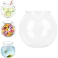 thumbnail image 2 of Veeki Round Fish Bowl, Durable Break Proof Multipurpose Fish Tanks for Decorations for Desk (S)-0518, 2 of 5