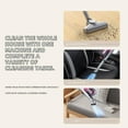 thumbnail image 4 of Cordless Vacuum Cleaner, 20kPa Powerful Stick Vacuum with 3 Suction Modes, 30 Mins Runtime, Lightweight & Ultra-Quiet Vacuum Cleaners for Home Hardwood Floor Low-Pile Carpet Pet Hair, 4 of 7