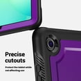 thumbnail image 4 of FJLBDE Case for Samsung Galaxy Tab A11+ Plus 11 Inch 2025/A9+ Plus 2023 with 360 Rotating Stand, Shoulder Strap, Heavy Duty Shockproof Cover, Purple, 4 of 7