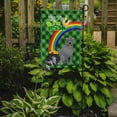 thumbnail image 2 of Blue Pit Bull Terrier St. Patrick's Day Flag Garden Size, 2 of 3