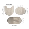 thumbnail image 3 of Suncoda Bathroom Rugs, Soft Memory Foam Bath Mat - Non Slip Absorbent Thick Bath Matt, Rubber Back Shower Rug, Toilet Mats Bath, Mats for Bathroom Floor Toilet, Door Mat Washable, 3 of 6