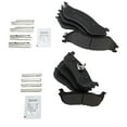 thumbnail image 2 of TRQ Front & Rear Premium Posi Metallic Disc Brake Pad Kit for Ford Truck BFA13072, 2 of 4